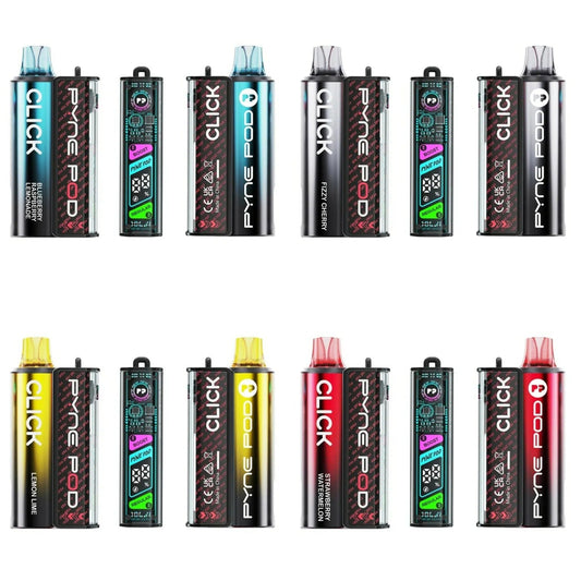 Pyne Pod Click 50K Rechargeable Prefilled Pod Kit - (Box of 5)