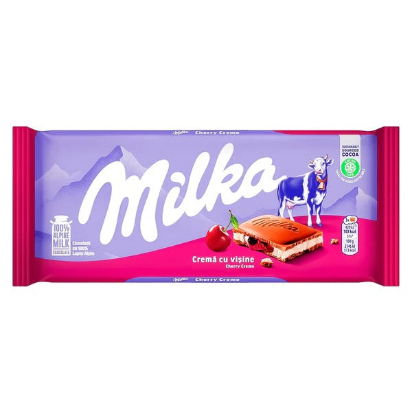 Milka Chocolate Cherry 22x100g