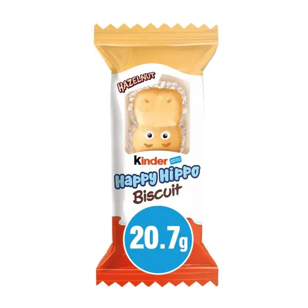 KINDER HAPPY HIPPO HAZELNUT 28X20.7G