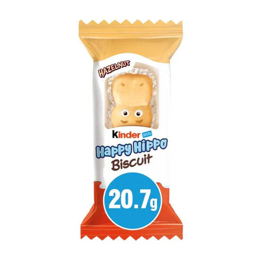 KINDER HAPPY HIPPO HAZELNUT 28X20.7G