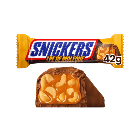SNICKERS BRAZIL PEANUT BRITTLE 20X42G