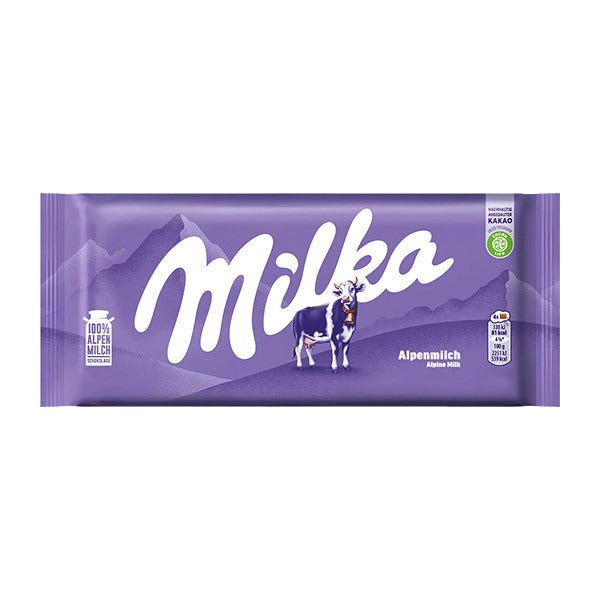 Milka Chocolate Alpine Milk 25x90g