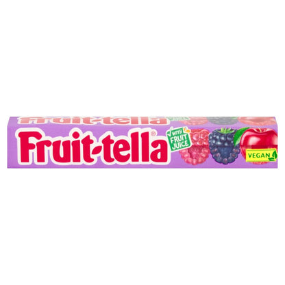 FRUITTELLA ROLL BERRIES & CHERRIES  40×41G £0.79