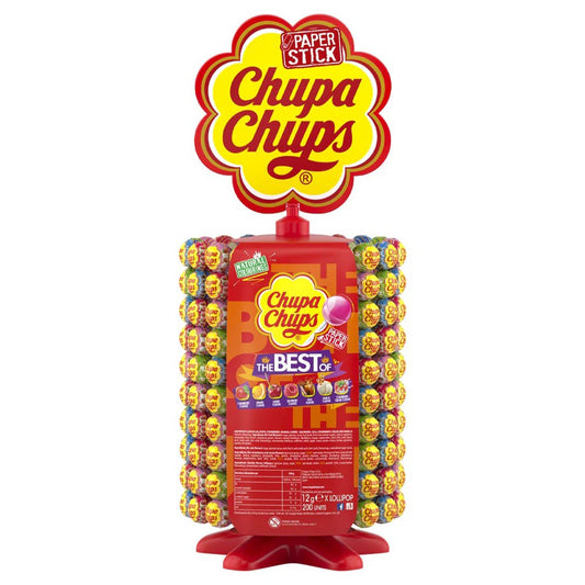 CHUPA CHUPS WHEEL 200 LOLLIPOPS