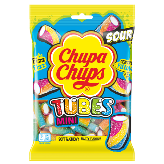 CHUPA CHUPS MINI TUBES 25X30G