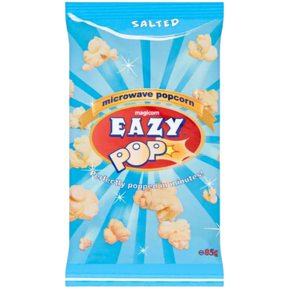 EAZY MICROWAVE POPCORN SALTED 16X85G
