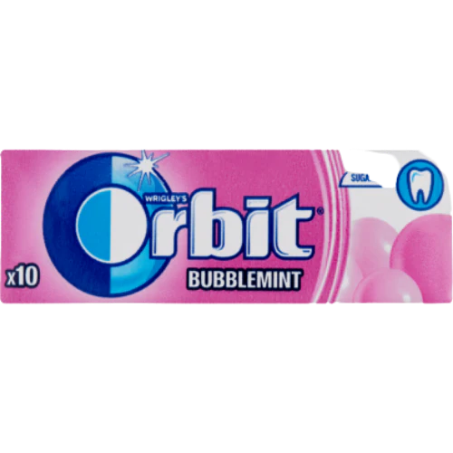 ORBIT WHITE BUBBLEMINT 30X10PCS