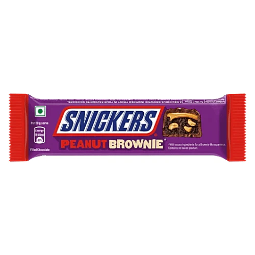 SNICKERS PEANUT BROWNIE INDIA 15X45G
