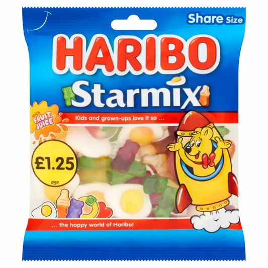 HARIBO STARMIX 12×140G PMP £1.25